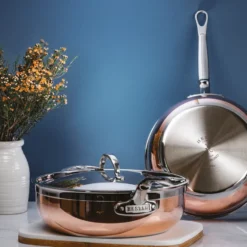 Hestan Copperbond essential traktörpanna Ø24 cm, Koppar