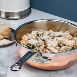 Hestan Copperbond essential traktörpanna Ø24 cm, Koppar