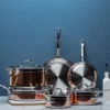 Hestan Copperbond gryt- och stekpanneset, 10 delar