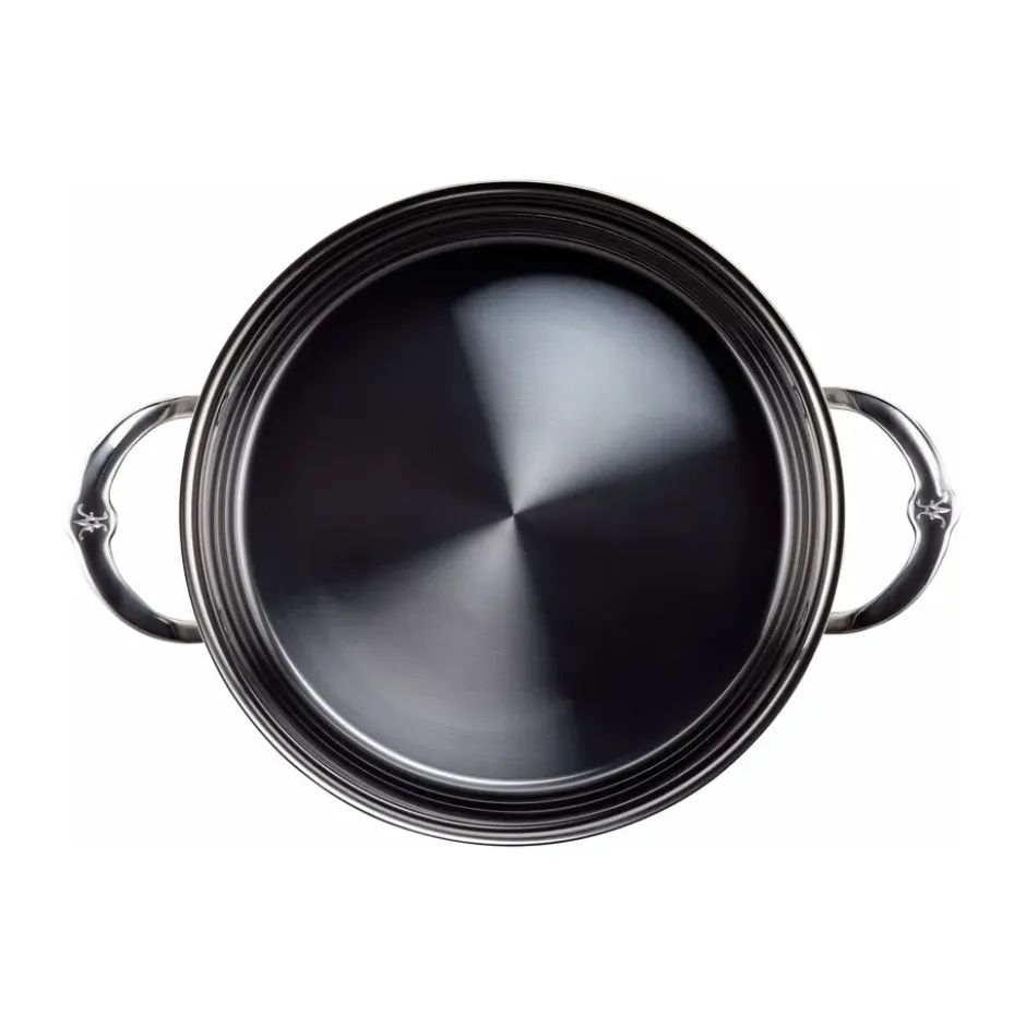 Hestan Nanobond gryta med lock 7,6 L, Rostfritt stål