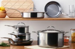 Hestan Nanobond gryt- och stekpanneset, 10 delar