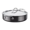 Hestan Nanobond sauteuse med lock 26 cm, Rostfritt stål