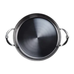 Hestan Nanobond sauteuse med lock 26 cm, Rostfritt stål