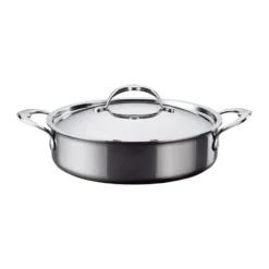 Hestan Nanobond sauteuse med lock 26 cm, Rostfritt stål
