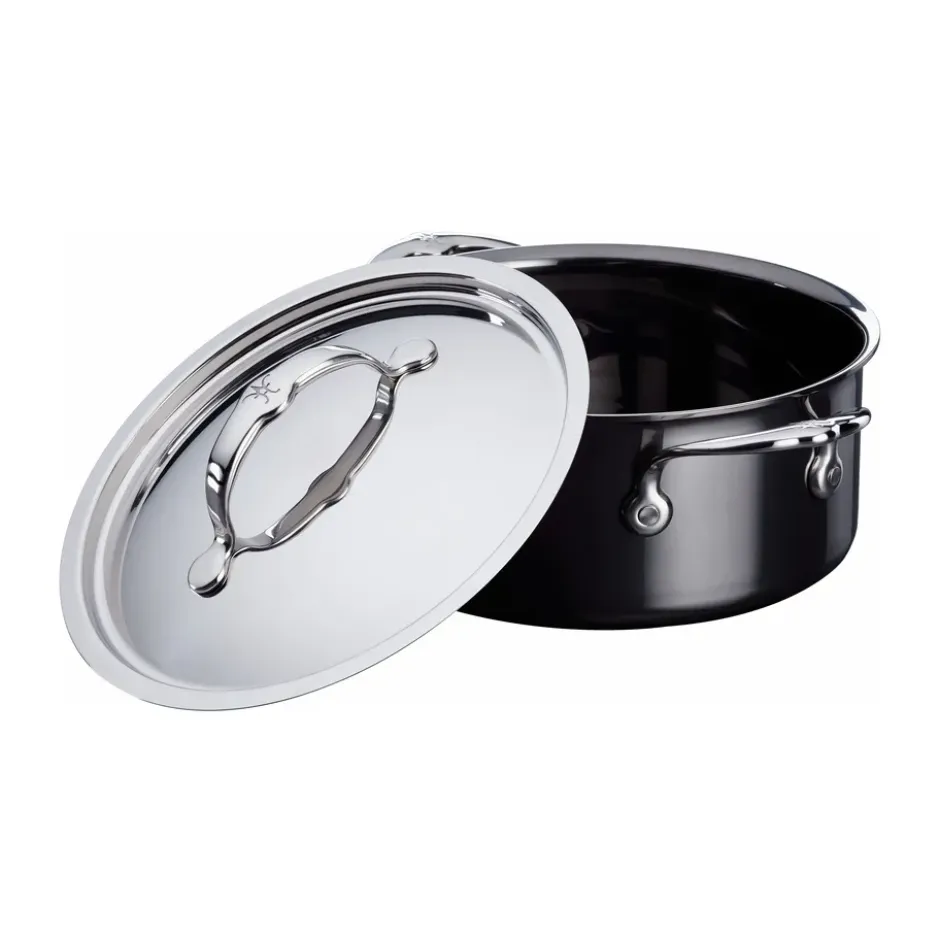 Hestan Nanobond soppgryta med lock 2,8 L, Rostfritt stål
