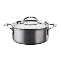 Hestan Nanobond soppgryta med lock 2,8 L, Rostfritt stål