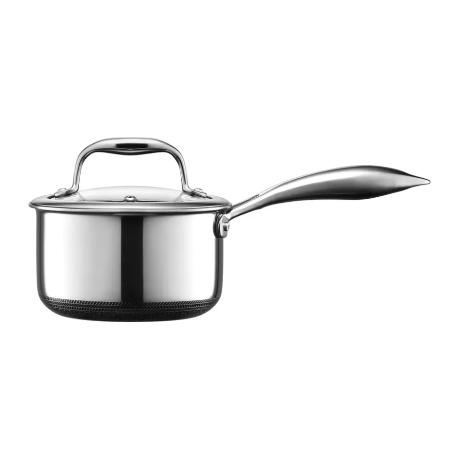 Hexclad gryta med lock, 1 l
