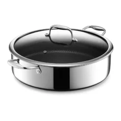 Hexclad hybrid traktörpanna 6,6 L, Silver