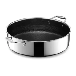 Hexclad hybrid traktörpanna 6,6 L, Silver