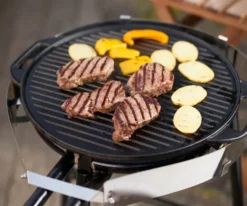 Hällmark grillhäll vändbar Ø42 cm, Gjutjärn