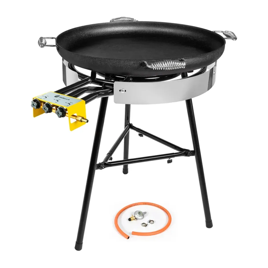 Hällmark traktörhäll set med regulator Ø70 cm, Svart