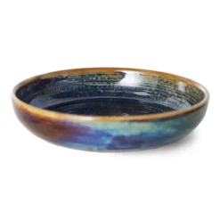 Home Chef djup tallrik large Ø21,5 cm, Rustic blue