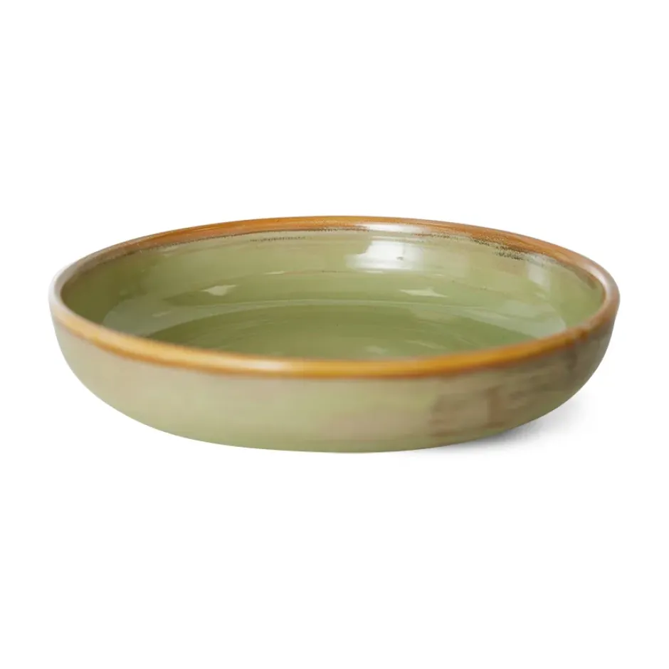 Home Chef djup tallrik medium Ø19,3 cm, Moss green