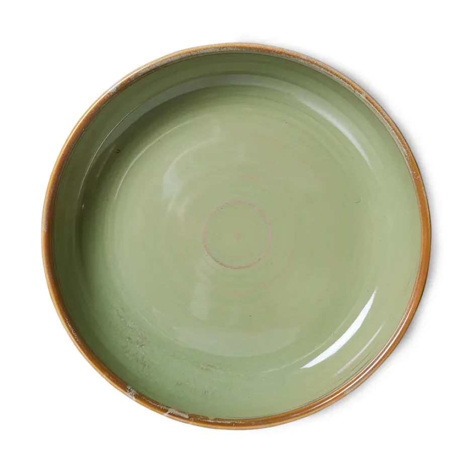 Home Chef djup tallrik medium Ø19,3 cm, Moss green