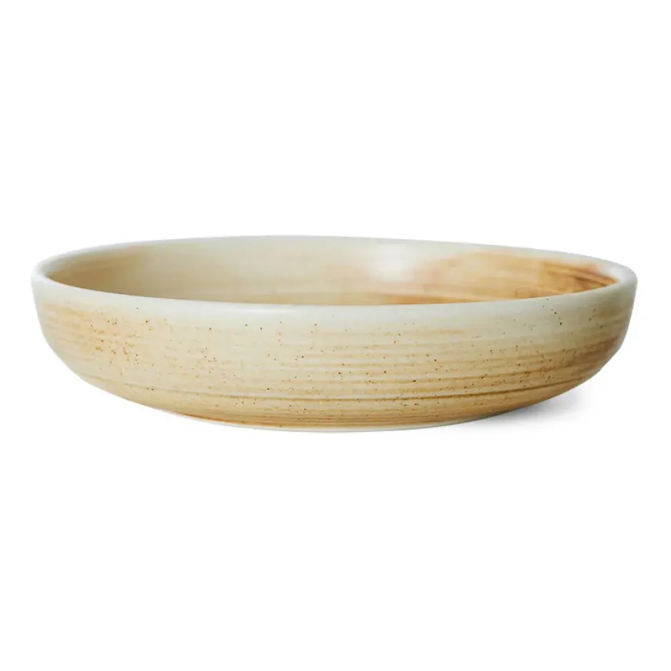 Home Chef djup tallrik medium Ø19,3 cm, Rustic cream-brown