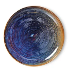 Home Chef side plate assiette Ø20 cm, Rustic blue