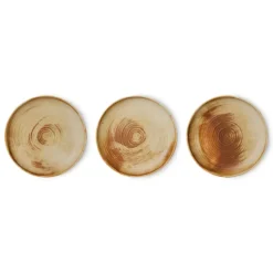 Home Chef side plate assiette Ø20 cm, Rustic cream-brown
