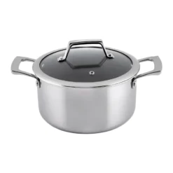 Hâws Santo hybrid coating gryta med lock 3,4 L, Rostfritt stål