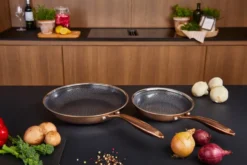 Hâws Santo stekpanneset hybrid coating 2-delar, Rose Gold
