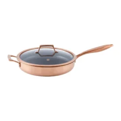 Hâws Santo traktörpanna med lock hybrid coating, Rose Gold