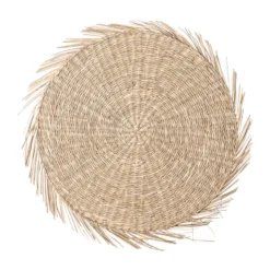 Ilsa bordstablett Ø38 cm, Natur