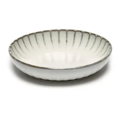 Inku hög tallrik S Ø19 cm, White