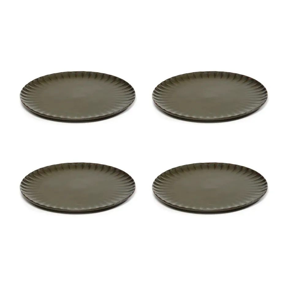 Inku tallrik L Ø24 cm 4-pack, Green