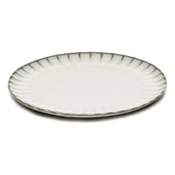 Inku tallrik M Ø21 cm, White