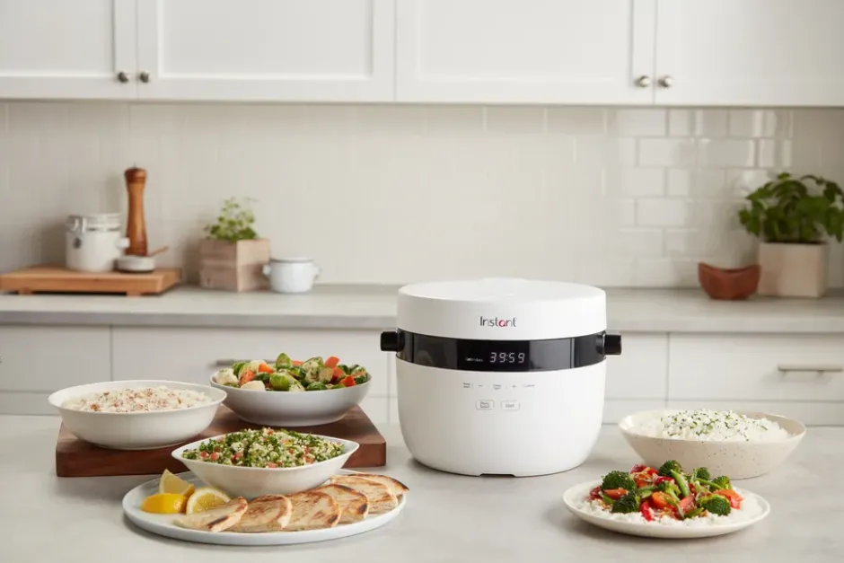 Instant Pot ris- och ångkokare 2,8 L, White