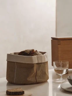 Ito Kitchen Basket brödkorg Ø23 cm, Natural-straw