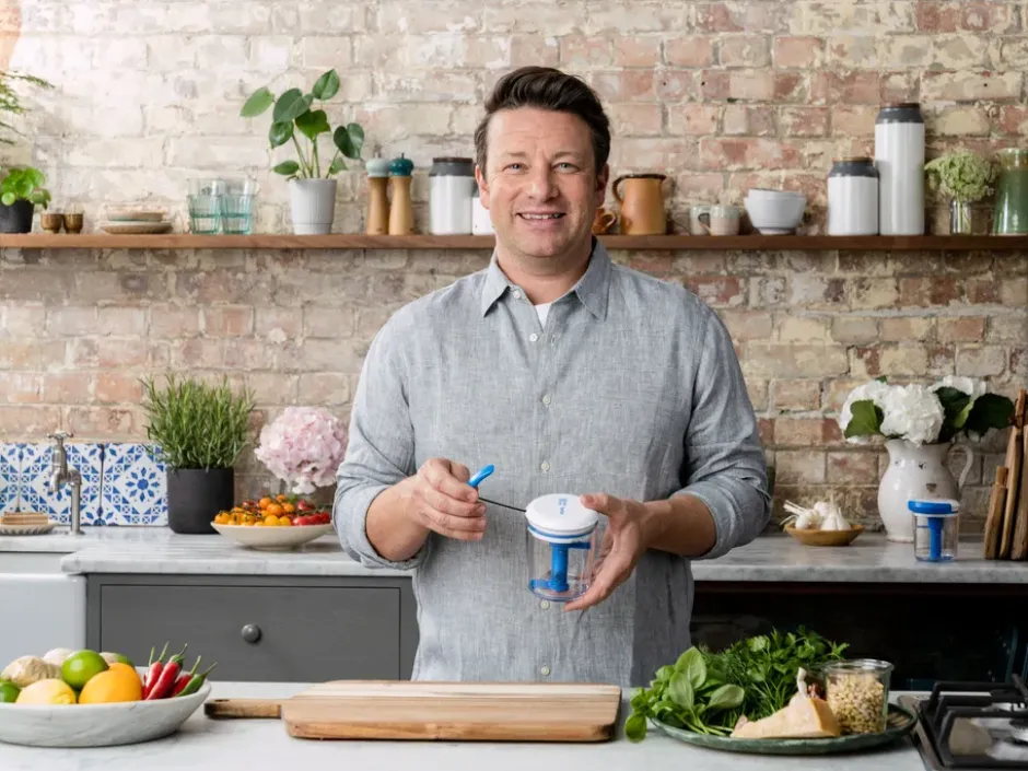 Jamie Oliver Chop & Shaker, Blå