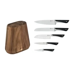 Jamie Oliver knivset med knivblock, 6 delar
