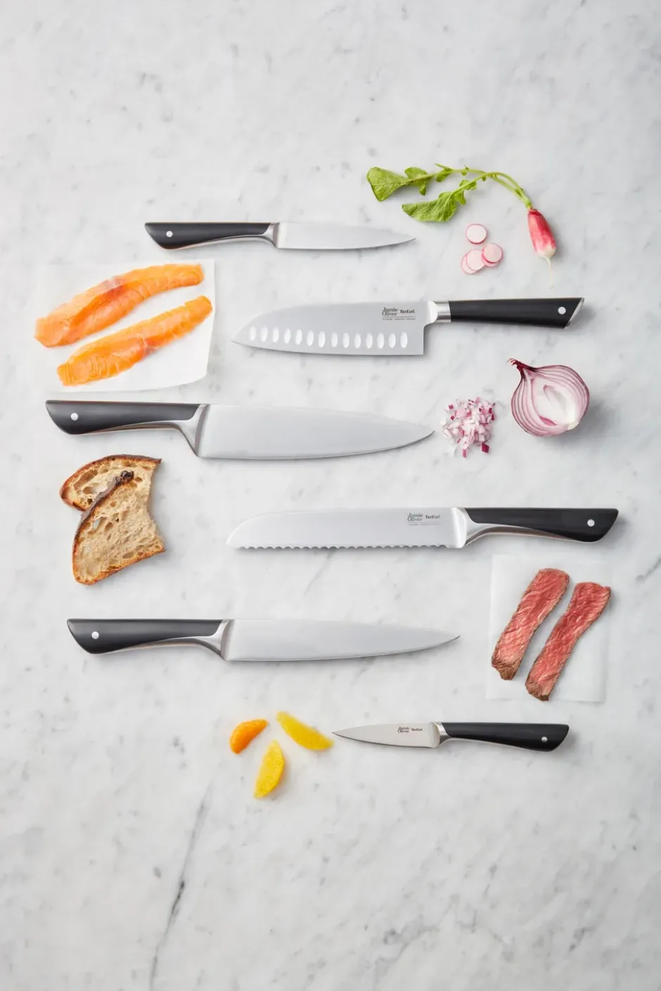 Jamie Oliver kockkniv 20 cm, Rostfritt stål
