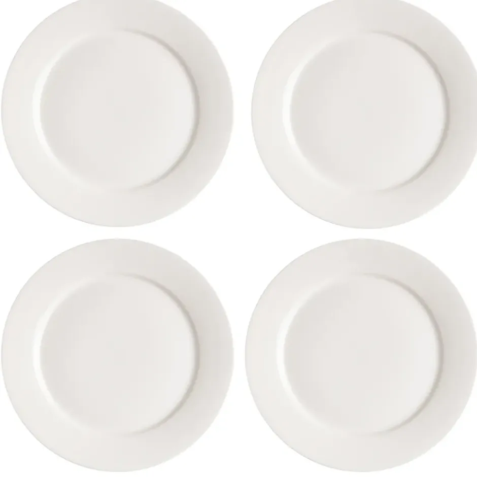 Kalk tallrik 28 cm 4-pack, vit