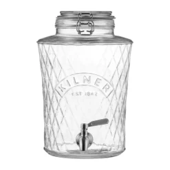 Kilner DIAMANT dryckesdispenser med tappkran, Klar, 5 L