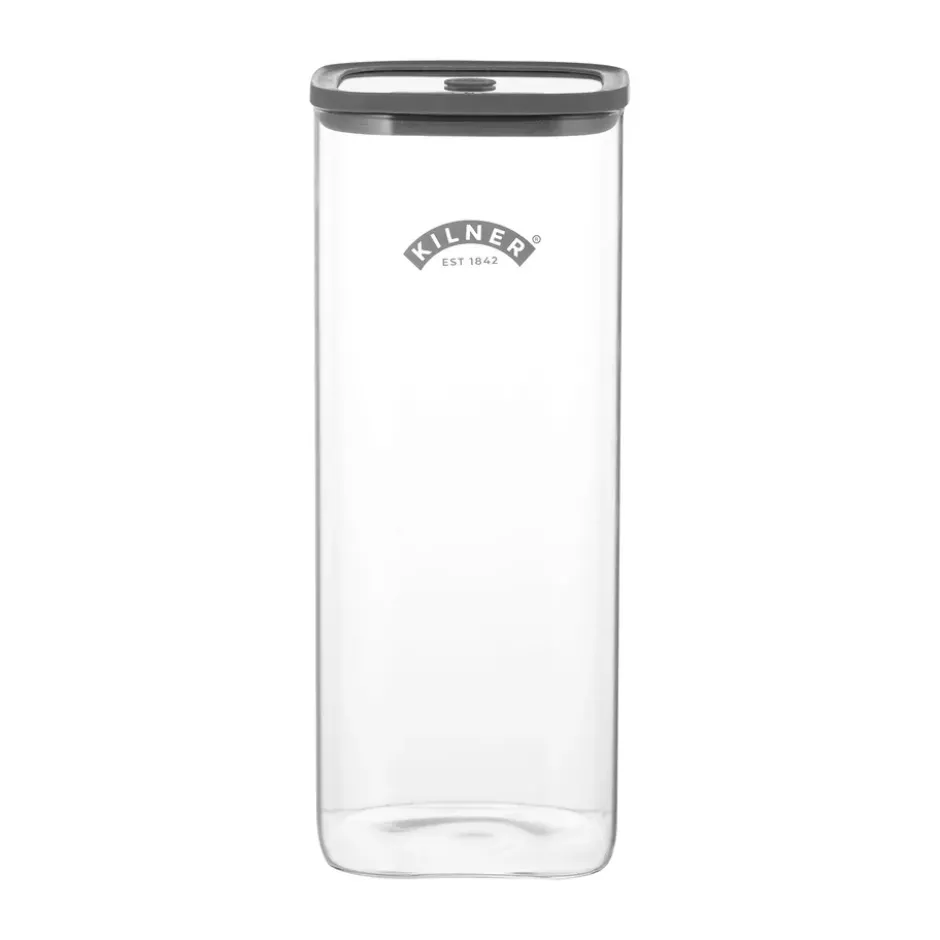 Kilner FRESH förvaringsburk, Klar-grå, 3,5 L