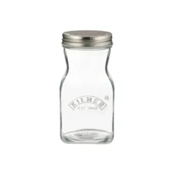 Kilner juice- och såsflaska, Klar-rostfritt stål, 0,5 L