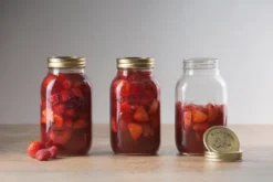 Kilner konservburk rund, Klar-guld, 1 L