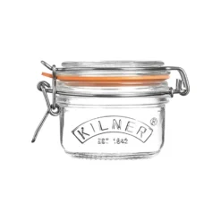 Kilner rund burk med bygel, Klar, 125 ml