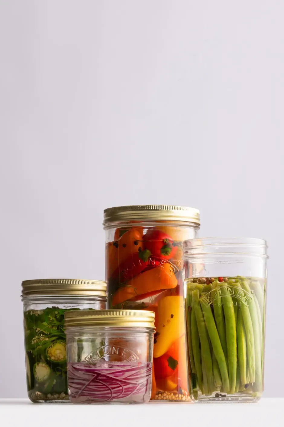 Kilner WIDE konservburk, Klar-guld, 200 ml
