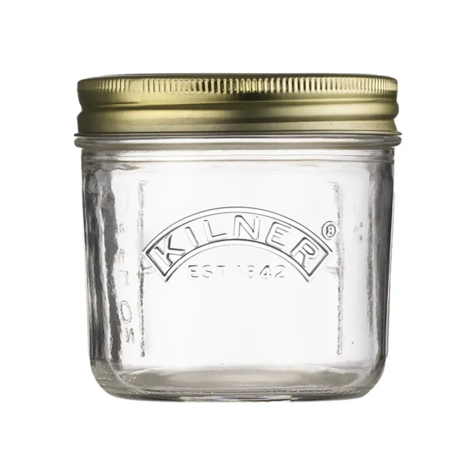 Kilner WIDE konservburk, Klar-guld, 200 ml