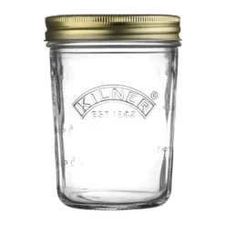 Kilner WIDE konservburk, Klar-guld, 350 ml