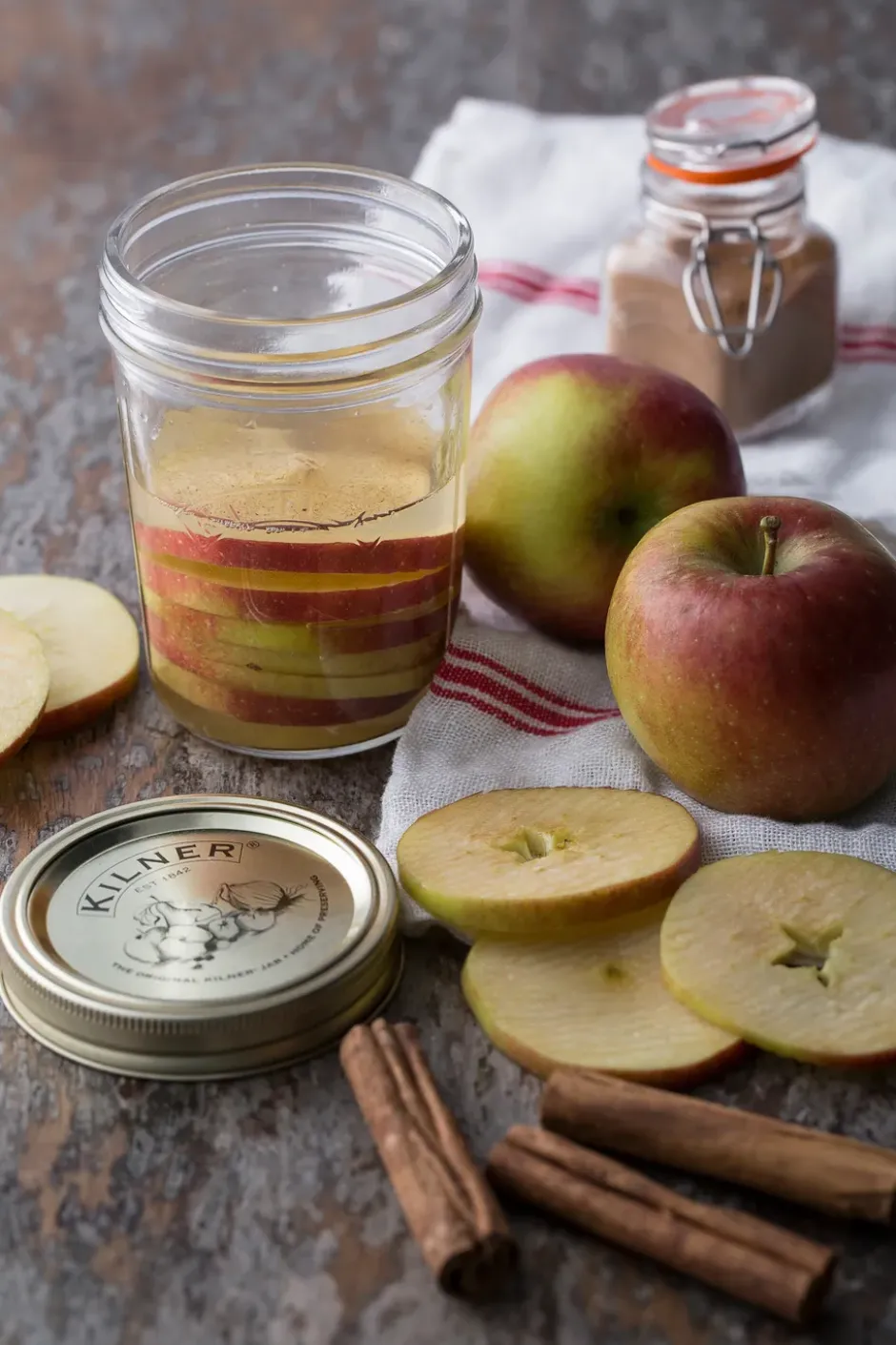 Kilner WIDE konservburk, Klar-guld, 350 ml