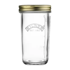 Kilner WIDE konservburk, Klar-guld, 0,5 L