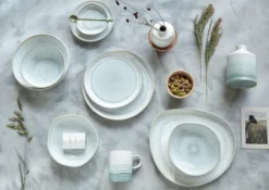 Kiln Green assiett 4-pack, Ø21,5 cm