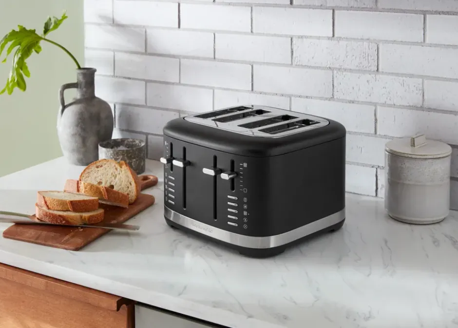 KitchenAid brödrost 4 skivor, Black matte