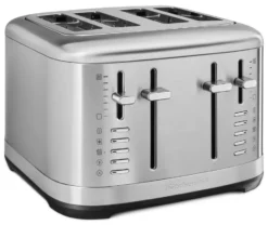 KitchenAid brödrost 4 skivor, Stainless steel