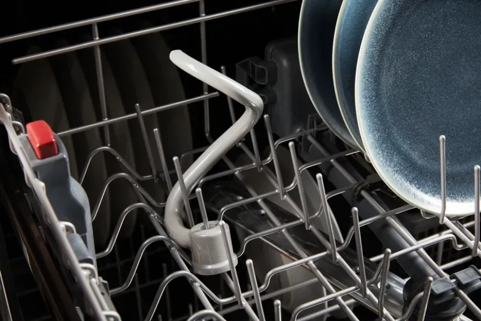 KitchenAid degkrok med spiralform, Silver