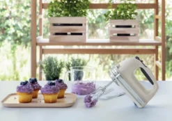 KitchenAid elvisp med 9 hastigheter 85W, Almond cream