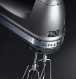 KitchenAid elvisp med 9 hastigheter 85W, Contour silver